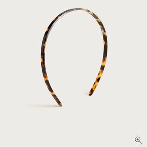 J Crew Skinny tortoise headband